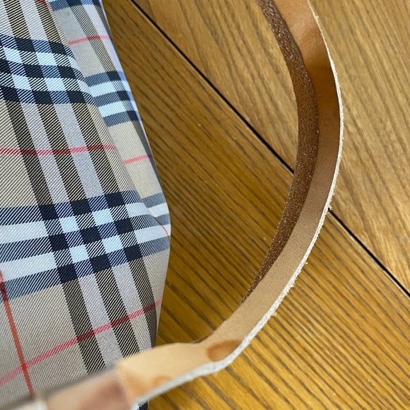 Vintage Burberry Plaid Tote - Picture 9 of 10